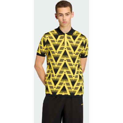 Adidas POLO MAILLE FULLY FASHION Eqt Yellow L - Publicité Adidas POLO MAILLE FULLY FASHION Eqt Yellow L - Publicité