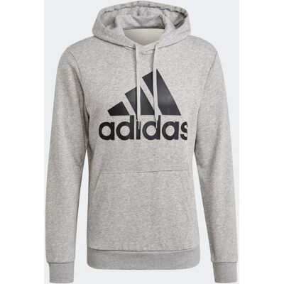 Adidas Sweat-shirt à capuche Essentials Big Logo Medium Grey Heather / Black XL - Publicité Adidas Sweat-shirt à capuche Essentials Big Logo Medium Grey Heather / Black XL - Publicité
