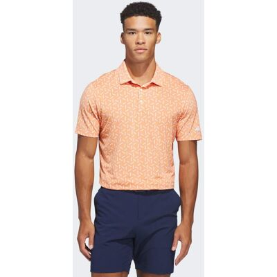 Adidas ULTIMATE365 MESH PRINT CLIMACOOL POLO Shirt Dusky Orange S - Publicité Adidas ULTIMATE365 MESH PRINT CLIMACOOL POLO Shirt Dusky Orange S - Publicité