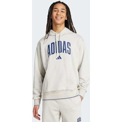 Adidas Sweat-shirt à capuche collegiate Beige / Dark Blue S - Publicité Adidas Sweat-shirt à capuche collegiate Beige / Dark Blue S - Publicité