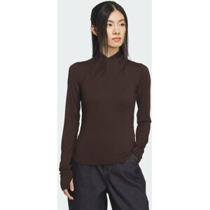 Adidas T-SHIRT MANCHES LONGUES SLIM Aurora Coffee 2XL - Publicité Adidas T-SHIRT MANCHES LONGUES SLIM Aurora Coffee 2XL - Publicité