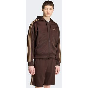 Sweat-shirt à capuche oversize spacer adidas Adicolor Aurora Coffee - Publicité Sweat-shirt à capuche oversize spacer adidas Adicolor Aurora Coffee - Publicité