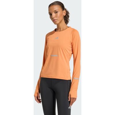 Adidas T-shirt manches longues Climacool+ ADI365 Dusky Orange S - Publicité Adidas T-shirt manches longues Climacool+ ADI365 Dusky Orange S - Publicité
