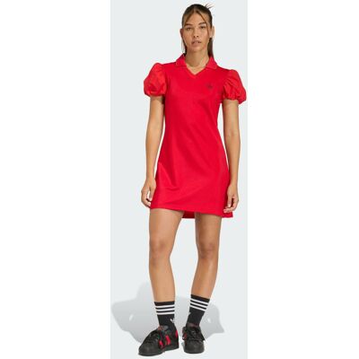 Adidas ROBE À MANCHES BALLON Better Scarlet M - Publicité Adidas ROBE À MANCHES BALLON Better Scarlet M - Publicité