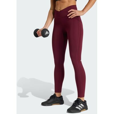 Adidas Legging 7/8 3 bandes Studio All Me X-Over Maroon S - Publicité Adidas Legging 7/8 3 bandes Studio All Me X-Over Maroon S - Publicité