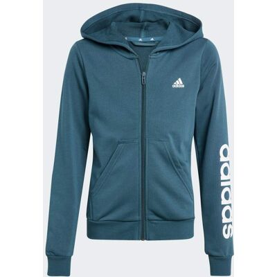 Adidas Veste à capuche Essentials Linear Logo Full-Zip Arctic Night / White 14-15A - Publicité Adidas Veste à capuche Essentials Linear Logo Full-Zip Arctic Night / White 14-15A - Publicité