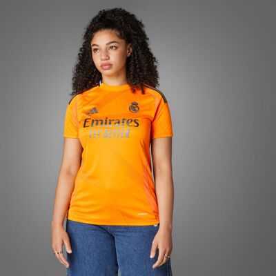 adidas Real Madrid 24/25 Maillot extérieur - Orange - Maillot de football - Publicité adidas Real Madrid 24/25 Maillot extérieur - Orange - Maillot de football - Publicité