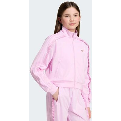 Adidas VESTE DE SURVÊTEMENT COURTE AMPLE FIREBIRD Orchid Fusion 14-15A - Publicité Adidas VESTE DE SURVÊTEMENT COURTE AMPLE FIREBIRD Orchid Fusion 14-15A - Publicité