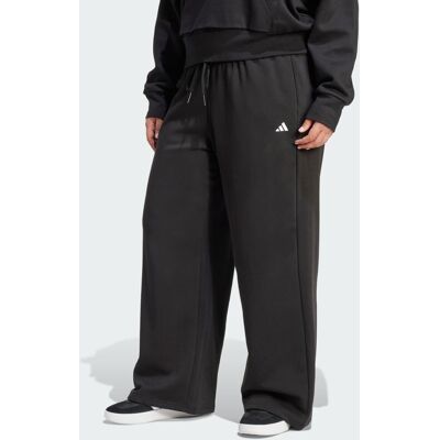 Adidas Essentials Small Logo Feel Cozy Open-Hem Pants Black / White 3X - Publicité Adidas Essentials Small Logo Feel Cozy Open-Hem Pants Black / White 3X - Publicité