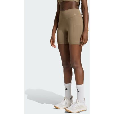 Adidas Legging d’entraînement court Optime à 3bandes Khaki Six S 13 CM - Publicité Adidas Legging d’entraînement court Optime à 3bandes Khaki Six S 13 CM - Publicité