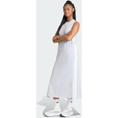Adidas Robe longue dos nageur 3 bandes Essentials Halo Silver / White XS - Publicité Adidas Robe longue dos nageur 3 bandes Essentials Halo Silver / White XS - Publicité