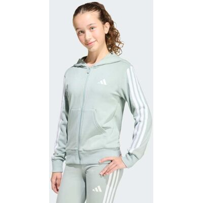 Adidas SWEAT-SHIRT À CAPUCHE ZIP INTÉGRAL ESSENTIALS Wonder Sage / White 14-15A - Publicité Adidas SWEAT-SHIRT À CAPUCHE ZIP INTÉGRAL ESSENTIALS Wonder Sage / White 14-15A - Publicité