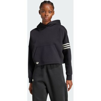 Sweatshirt Neuclassics Hoodie adidas Originals Noir / Blanc Crème - Sweatshirt - Publicité Sweatshirt Neuclassics Hoodie adidas Originals Noir / Blanc Crème - Sweatshirt - Publicité