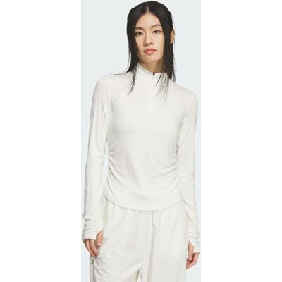 Adidas T-SHIRT MANCHES LONGUES SLIM Off White M - Publicité Adidas T-SHIRT MANCHES LONGUES SLIM Off White M - Publicité