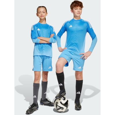Adidas Tiro 25 Pro Goalkeeper Shorts Kids Blue Burst 13-14A - Publicité Adidas Tiro 25 Pro Goalkeeper Shorts Kids Blue Burst 13-14A - Publicité