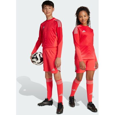 Adidas Tiro 25 Pro Goalkeeper Shorts Kids Shock Red 9-10A - Publicité Adidas Tiro 25 Pro Goalkeeper Shorts Kids Shock Red 9-10A - Publicité