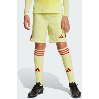 Adidas Tiro 25 Pro Goalkeeper Shorts Kids Pulse Yellow 7-8A - Publicité Adidas Tiro 25 Pro Goalkeeper Shorts Kids Pulse Yellow 7-8A - Publicité