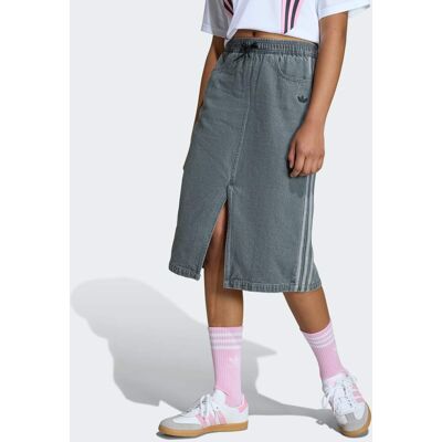 Adidas JUPE DENIM Washed Grey Denim 7-8A - Publicité Adidas JUPE DENIM Washed Grey Denim 7-8A - Publicité