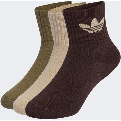 Adidas SOCQUETTES ENFANTS (3PAIRES) Stone Khaki / Olive Strata / Aurora Coffee 34-36 - Publicité Adidas SOCQUETTES ENFANTS (3PAIRES) Stone Khaki / Olive Strata / Aurora Coffee 34-36 - Publicité