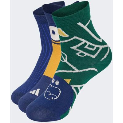 Adidas CHAUSSETTES LITTLE TIRO_NSTER ENFANTS (3 PAIRES) Dark Blue / Collegiate Green / Dark Blue 34-36 - Publicité Adidas CHAUSSETTES LITTLE TIRO_NSTER ENFANTS (3 PAIRES) Dark Blue / Collegiate Green / Dark Blue 34-36 - Publicité