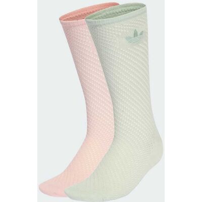 Adidas CHAUSSETTES MI-MOLLET CROCHET (2 PAIRES) Sandy Pink / Linen Green 40-42 - Publicité Adidas CHAUSSETTES MI-MOLLET CROCHET (2 PAIRES) Sandy Pink / Linen Green 40-42 - Publicité