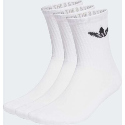 Adidas Chaussettes rembourrées Trefoil (3 paires) White 43-45 - Publicité Adidas Chaussettes rembourrées Trefoil (3 paires) White 43-45 - Publicité