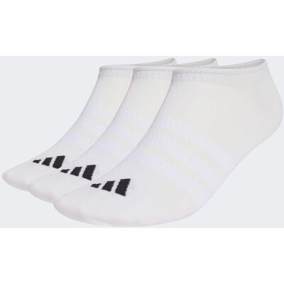 Adidas SOCQUETTES SPORTSWEAR THIN&LIGHT (3 PAIRES) White / White / Black 28-30 - Publicité Adidas SOCQUETTES SPORTSWEAR THIN&LIGHT (3 PAIRES) White / White / Black 28-30 - Publicité