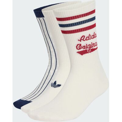 Adidas CHAUSSETTES MI-MOLLET RÉTRO SPORT (2PAIRES) Cloud White / Night Indigo / Team Victory Red 46-48 - Publicité Adidas CHAUSSETTES MI-MOLLET RÉTRO SPORT (2PAIRES) Cloud White / Night Indigo / Team Victory Red 46-48 - Publicité