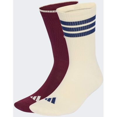 Adidas Lot de 2 paires de chaussettes graphiques Stadium Maroon / Ivory / Dark Blue 43-45 - Publicité Adidas Lot de 2 paires de chaussettes graphiques Stadium Maroon / Ivory / Dark Blue 43-45 - Publicité