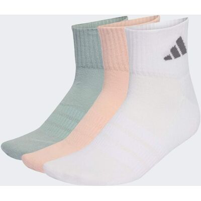 Adidas SOCQUETTES REMBOURRÉES SPORTSWEAR (3 PAIRES) Blush Pink / White / Wonder Sage 46-48 - Publicité Adidas SOCQUETTES REMBOURRÉES SPORTSWEAR (3 PAIRES) Blush Pink / White / Wonder Sage 46-48 - Publicité