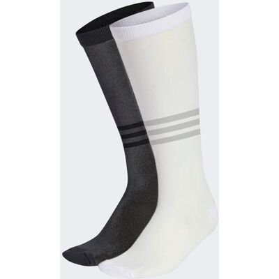 Adidas CHAUSSETTES MONTANTES ULTRA FINES (2 PAIRES) White / Black 40-42 - Publicité Adidas CHAUSSETTES MONTANTES ULTRA FINES (2 PAIRES) White / Black 40-42 - Publicité
