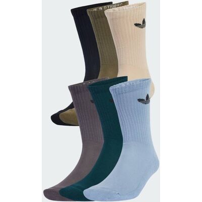 Adidas Chaussettes rembourrées Trefoil (6 paires) Wonder Beige / Medium Dark Khaki / Aurora Ivy 40-42 - Publicité Adidas Chaussettes rembourrées Trefoil (6 paires) Wonder Beige / Medium Dark Khaki / Aurora Ivy 40-42 - Publicité