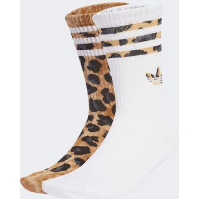 Adidas Chaussettes Leopard mi-mollet (2 paires) Bronze Strata / Black 43-45 - Publicité Adidas Chaussettes Leopard mi-mollet (2 paires) Bronze Strata / Black 43-45 - Publicité