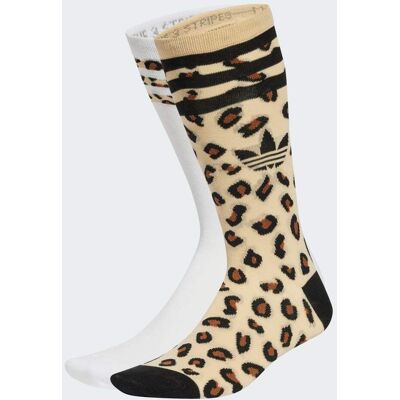 Adidas Chaussettes Leopard mi-mollet (2 paires) Sand Strata / Black 43-45 - Publicité Adidas Chaussettes Leopard mi-mollet (2 paires) Sand Strata / Black 43-45 - Publicité