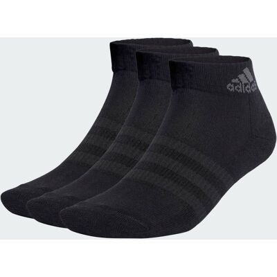 Adidas Socquettes matelassées Sportswear (3 paires) Black / Grey Six 34-36 - Publicité Adidas Socquettes matelassées Sportswear (3 paires) Black / Grey Six 34-36 - Publicité