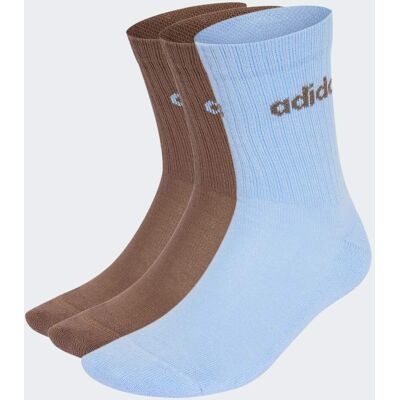 Adidas Chaussettes matelassées Linear (3 paires) Earth Strata / Glow Blue / Earth Strata 40-42 - Publicité Adidas Chaussettes matelassées Linear (3 paires) Earth Strata / Glow Blue / Earth Strata 40-42 - Publicité
