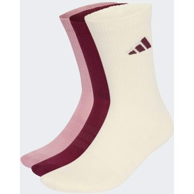 Adidas CHAUSSETTES MI-MOLLET SPORTSWEAR REMBOURRÉES (3PAIRES) Maroon / Ivory / Magic Mauve / White 49-51 - Publicité Adidas CHAUSSETTES MI-MOLLET SPORTSWEAR REMBOURRÉES (3PAIRES) Maroon / Ivory / Magic Mauve / White 49-51 - Publicité