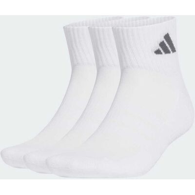 Adidas SOCQUETTES REMBOURRÉES SPORTSWEAR (3 PAIRES) White / White / Grey Five 46-48 - Publicité Adidas SOCQUETTES REMBOURRÉES SPORTSWEAR (3 PAIRES) White / White / Grey Five 46-48 - Publicité
