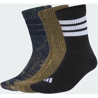 Adidas Chaussettes mi-mollet Stonewash (3 paires) Aurora Ink / Olive Strata / Black / White 40-42 - Publicité Adidas Chaussettes mi-mollet Stonewash (3 paires) Aurora Ink / Olive Strata / Black / White 40-42 - Publicité