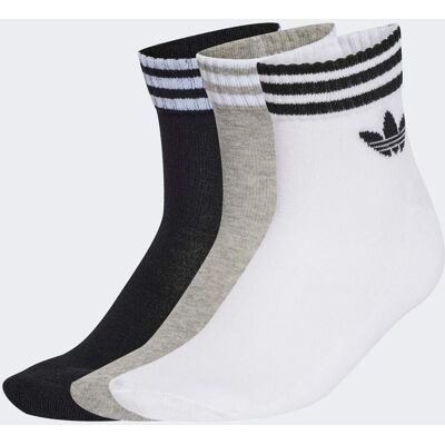 Adidas Socquettes3 bandes (lot de 3paires) White / Medium Grey Heather / Black 37-39 - Publicité Adidas Socquettes3 bandes (lot de 3paires) White / Medium Grey Heather / Black 37-39 - Publicité