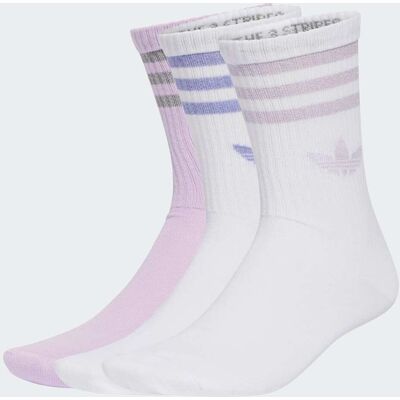 Adidas CHAUSSETTES MI-MOLLET PAILLETTES 3BANDES (3PAIRES) White / Ice Lavender 46-48 - Publicité Adidas CHAUSSETTES MI-MOLLET PAILLETTES 3BANDES (3PAIRES) White / Ice Lavender 46-48 - Publicité