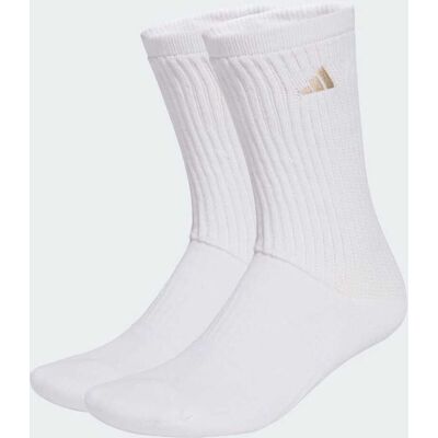 Adidas Chaussettes Slouch (2 paires) White / Crystal Linen 40-42 - Publicité Adidas Chaussettes Slouch (2 paires) White / Crystal Linen 40-42 - Publicité