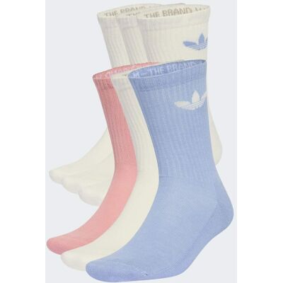 Adidas Chaussettes rembourrées Trefoil (6 paires) Chalk Blue / Wonder Mauve / Off White 40-42 - Publicité Adidas Chaussettes rembourrées Trefoil (6 paires) Chalk Blue / Wonder Mauve / Off White 40-42 - Publicité
