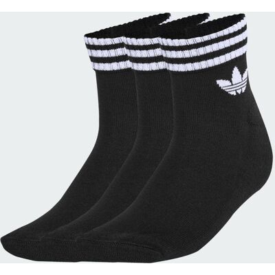Adidas Socquettes3 bandes (lot de 3paires) Black / Black / Black 34-36 - Publicité Adidas Socquettes3 bandes (lot de 3paires) Black / Black / Black 34-36 - Publicité