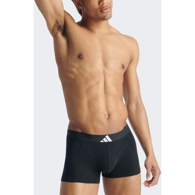 Adidas Boxer court en coton Active Flex lot de 3sous-vêtements Medium Grey Heather / White / Black S - Publicité Adidas Boxer court en coton Active Flex lot de 3sous-vêtements Medium Grey Heather / White / Black S - Publicité