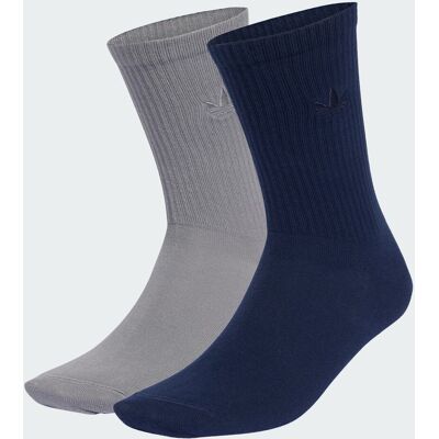 Adidas LOT DE 2PAIRES DE CHAUSSETTES MI-MOLLET EVERYDAY ICONS Night Indigo / Grey 43-45 - Publicité Adidas LOT DE 2PAIRES DE CHAUSSETTES MI-MOLLET EVERYDAY ICONS Night Indigo / Grey 43-45 - Publicité
