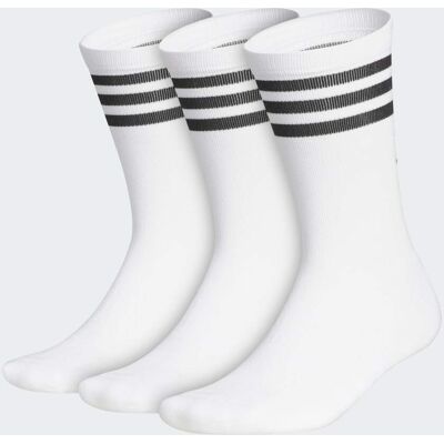 Adidas CHAUSSETTES MI-MOLLET (3paires) White 47.5-52 - Publicité Adidas CHAUSSETTES MI-MOLLET (3paires) White 47.5-52 - Publicité