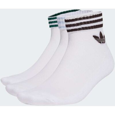 Adidas Socquettes3 bandes (lot de 3paires) White / Aurora Coffee / Crystal Sky / Collegiate Green 43-45 - Publicité Adidas Socquettes3 bandes (lot de 3paires) White / Aurora Coffee / Crystal Sky / Collegiate Green 43-45 - Publicité