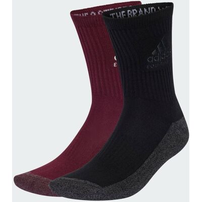 Adidas Chaussettes Equipment (2 paires) Black / Maroon 37-39 - Publicité Adidas Chaussettes Equipment (2 paires) Black / Maroon 37-39 - Publicité