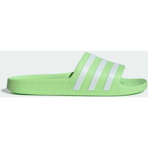 Adidas Claquette Adilette Aqua Green Spark / Cloud White / Green Spark 47 - Publicité Adidas Claquette Adilette Aqua Green Spark / Cloud White / Green Spark 47 - Publicité